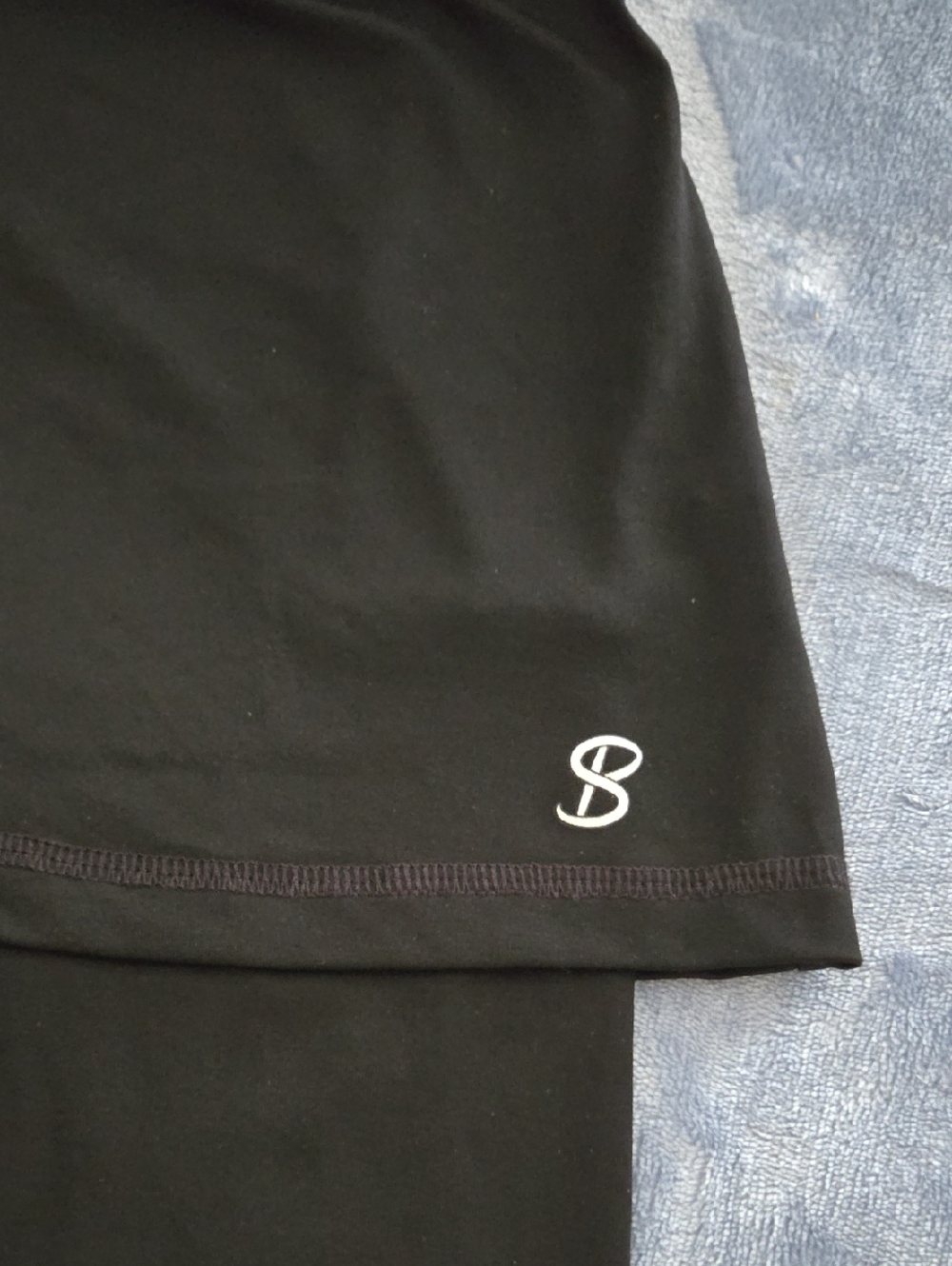 Sofibella Black Skort & Capri Leggings Excellent Condition - Picture 3 of 5